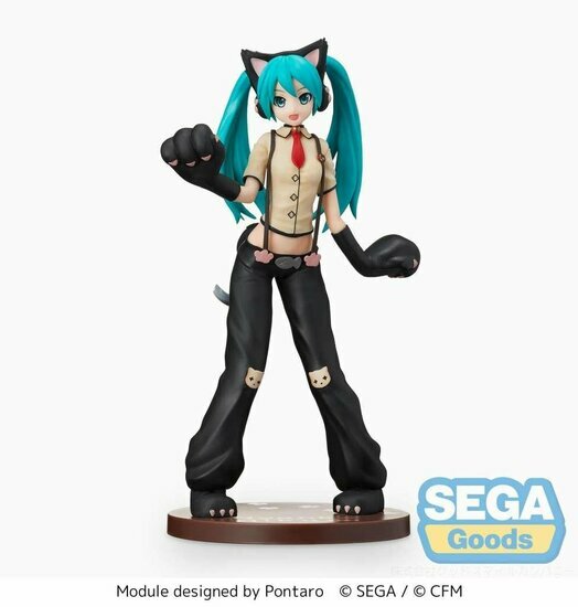 HATSUNE MIKU - Hatsune Miku Kitty - Statuette Arcade 23cm