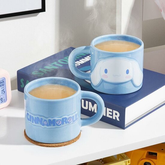 HELLO KITTY - Cinnamoroll - Embossed Mug 400ml