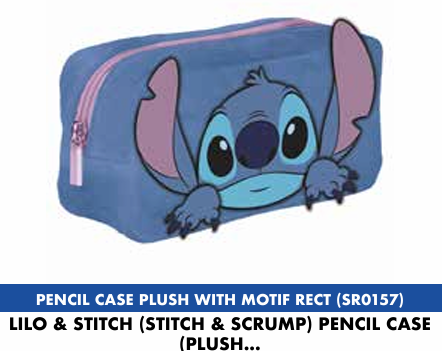LILO &amp; STITCH - Stitch &amp; Scrump - Plush Pencil Case