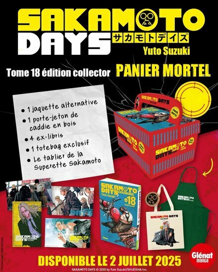 SAKAMOTO DAYS - Tome 18 - EDITION PANIER MORTEL