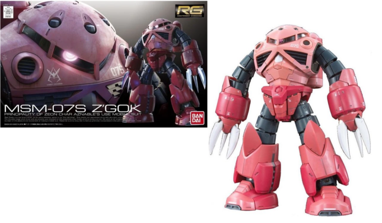 GUNDAM - RG 1/144 MSM-07S Z&#039;GoK Char Custom - Model Kit