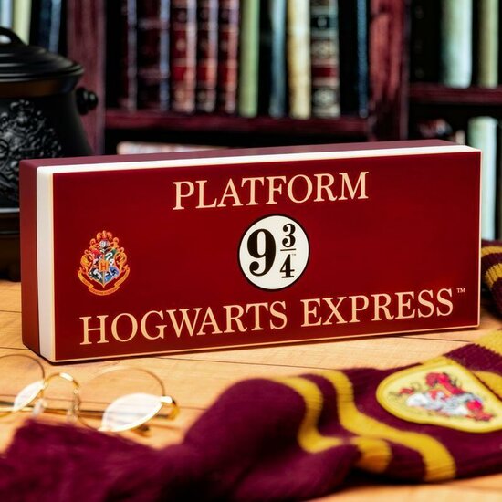 HARRY POTTER - 9 3/4 - Lamp &#039;30x14cm&#039;