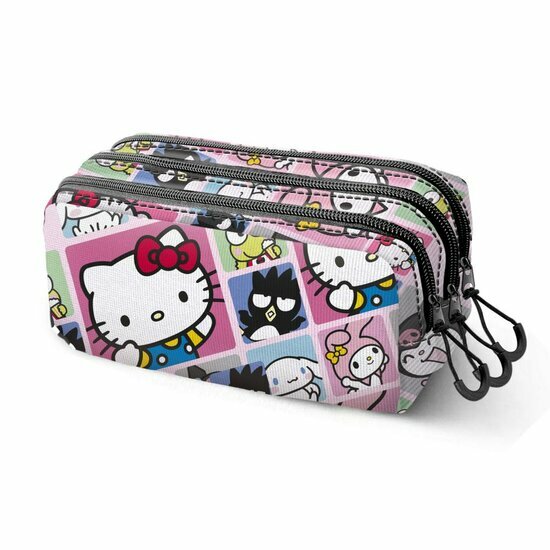 HELLO KITTY &amp; Friends - Trick Triple Pencil Case