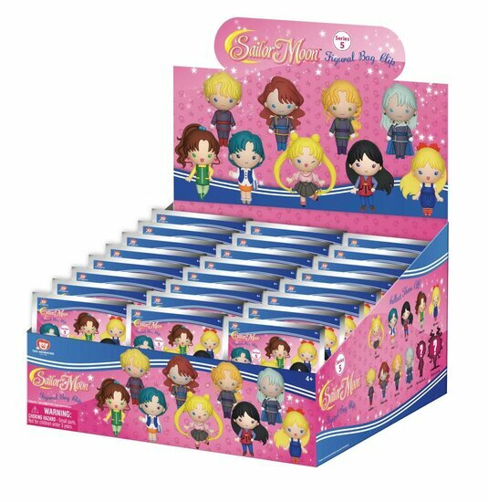 SAILOR MOON - Series 5 - 3D Foam Bag Clip (Display 24 Pcs)
