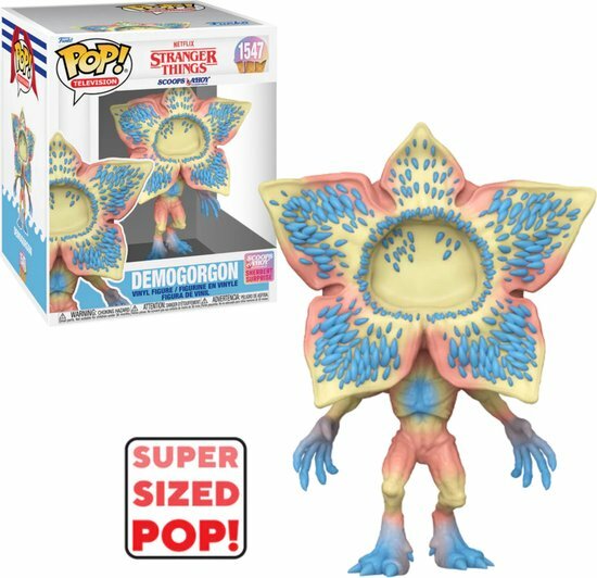 Stranger Things Demogorgon (Scoops Ahoy) (Super Pop!) vinyl figuur 1547 Funko Pop! meerkleurig