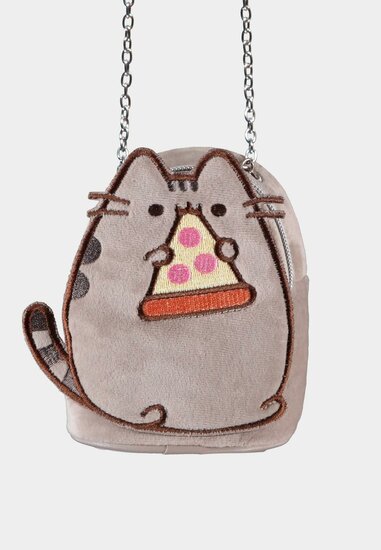 PUSHEEN - Pizza - Plush Micro Bag &#039;6.5x10.5x13cm&#039;