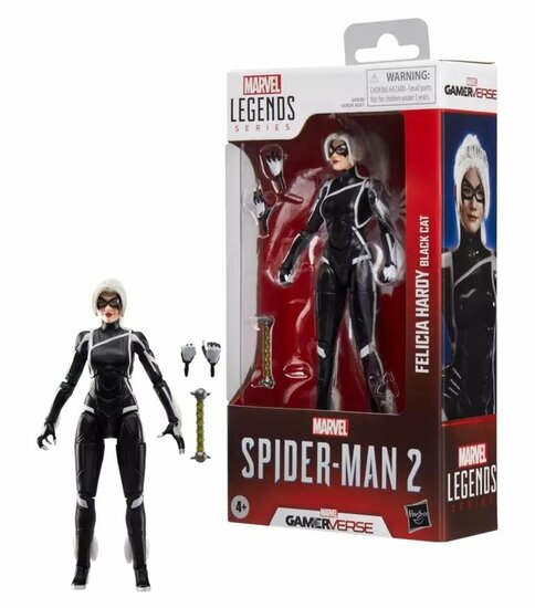 MARVEL - Black Cat &quot;Gamerverse&quot; - Figure Legends Series 15cm