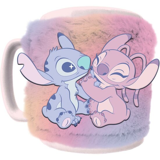STITCH &amp; ANGEL - Fuzzy Mug 440ml