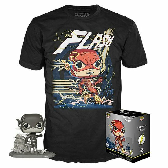 DC COMICS - POP! &amp; Tee Set - Flash - XL