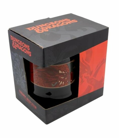 Dungeons &amp; Dragons Beer Stein Red Dragon Cups &amp; Mok / Bekers