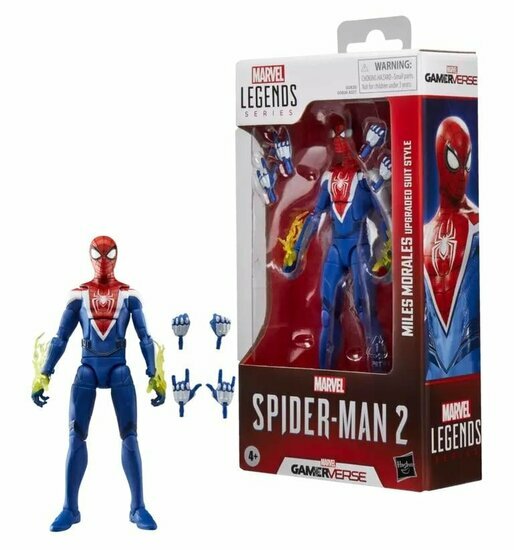 MARVEL - Miles Upgraded Suit &quot;Gamerverse&quot; - Fig. Legends Series 15cm