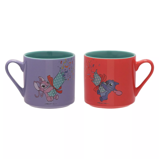 STITCH &amp; ANGEL - Merry Everything - Set of 2 Colored Mugs