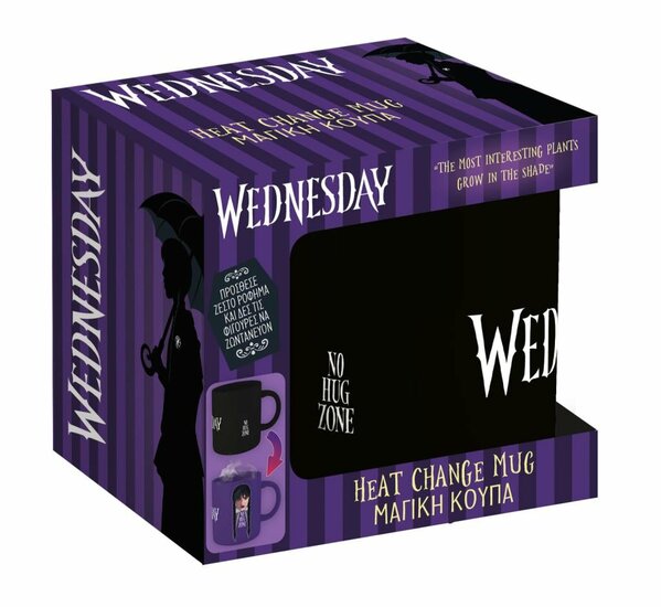 WEDNESDAY - Heat Change Mug &quot;Glossy Finish&quot; - 320ml