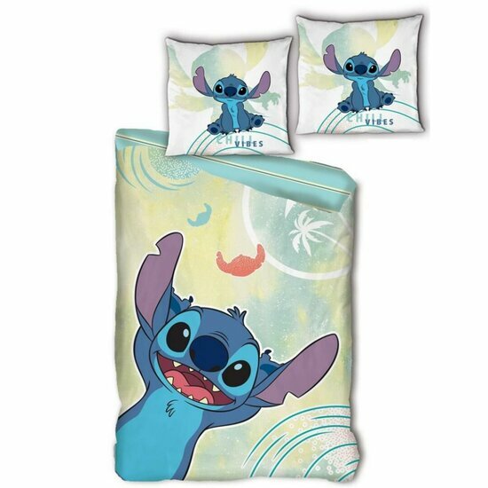 LILO &amp; STITCH - Duvet Cover 140x200cm - &#039;Coton BIO&#039;