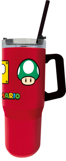 SUPER MARIO - XXL Rambler Mug - Size 1,16 L
