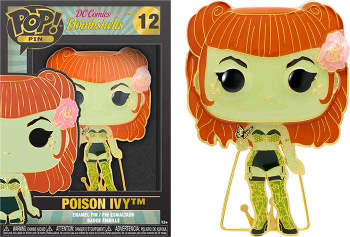 DC COMICS - Pop Large Enamel Pin N? 13 - Poison Ivy