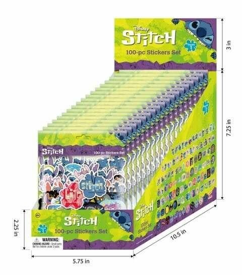 LILO &amp; STITCH - 100 stickers set (Display of 20)