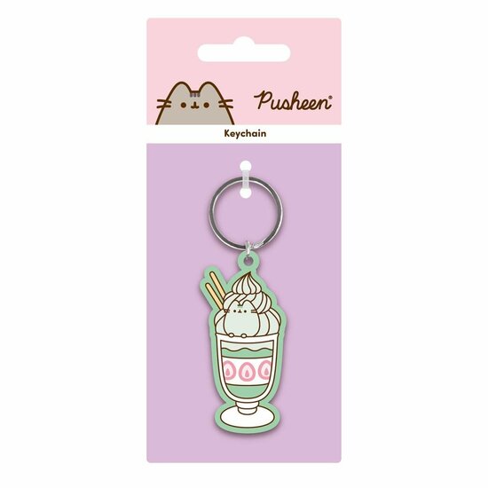 PUSHEEN - Ice cream - PVC Keychain