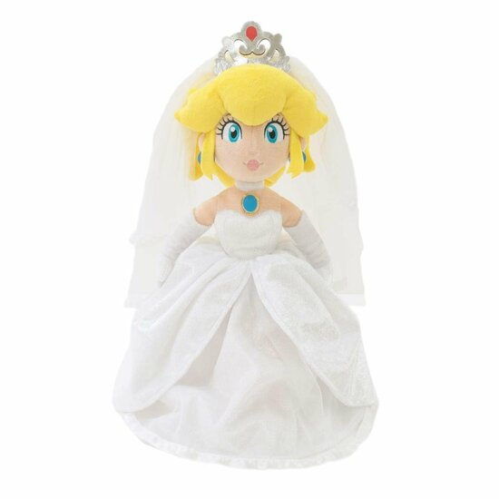 MARIO ODYSSEY - Peach &quot;Wedding suit with box&quot; - Plush 40cm
