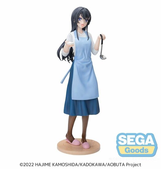 RASCAL DOES NOT... - Mai Sakurajima &quot;Apron&quot; - Statue Luminasta 14cm