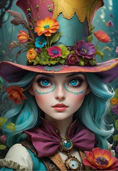 Lady with a Hat - Legpuzzel -1000 stukjes