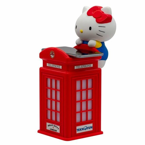 HELLO KITTY - London Cabine - Wireless Charger &amp; USB - 25cm