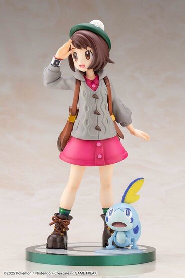 POKEMON - Gloria &amp; Sobble - Statue ARTFXJ 1/8 21cm