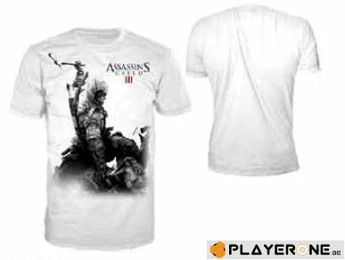 ASSASSIN&#039;S CREED 3 - T-Shirt White - Connor Smash (S)