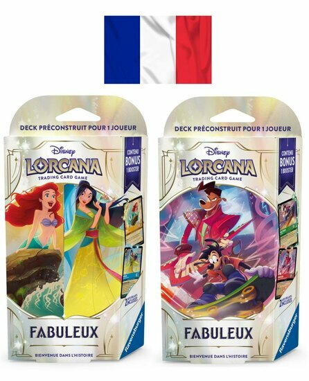 DISNEY - Lorcana - Trading Cards 8 Starters Box Chapter 9 - FR