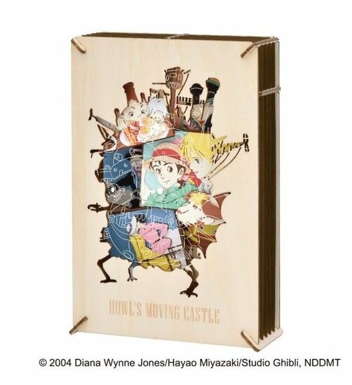 HOWL&#039;S MOVING CASTLE - Paper theater Double facade