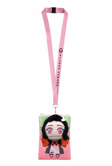 DEMON SLAYER - Nezuko Deluxe - Lanyard with pouch card holder
