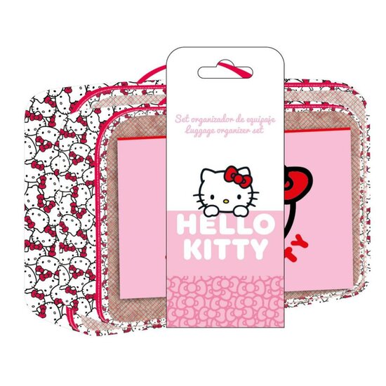 HELLO KITTY - Travel Cases Set 3in1