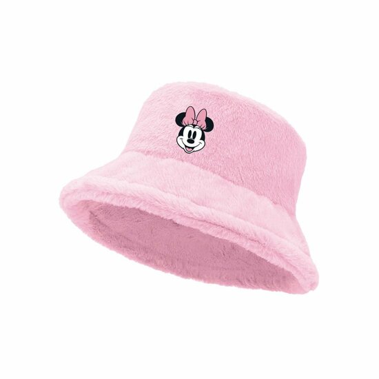 MINNIE - Embrosed &amp; Plush Bucket Hat 54/56cm