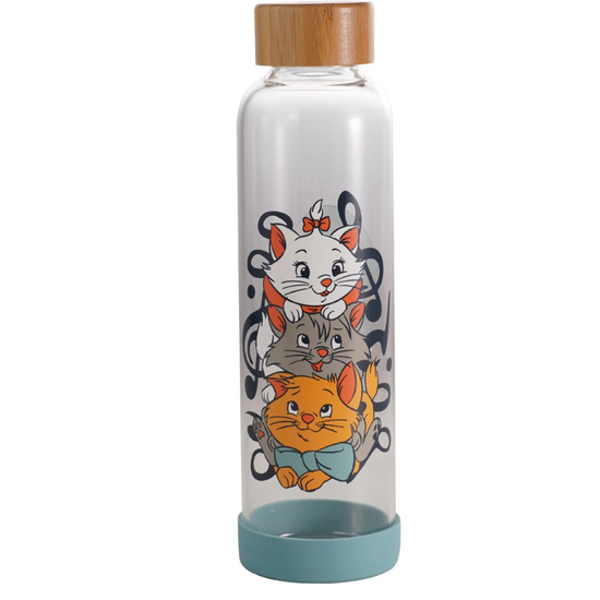 DISNEY - The Aristocats - Water Bottle Glass 500ml