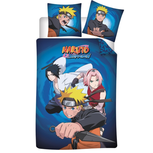 NARUTO - Duvet Cover 140X200 - &#039;100% Cotton&#039;
