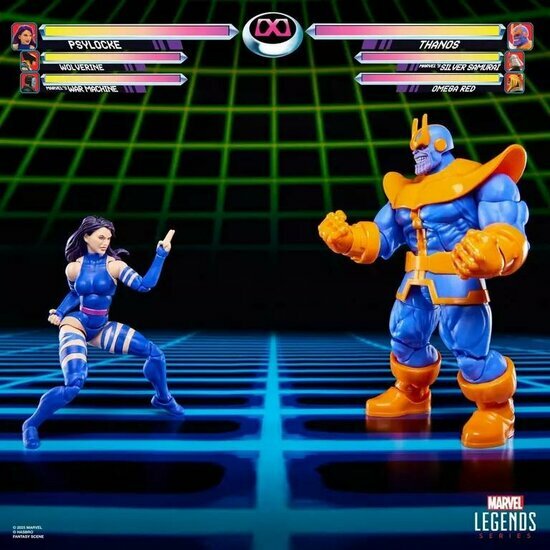 MARVEL - Psylocke VS Thanos - Figure Legend Series 15cm