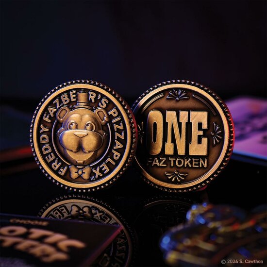 FIVE NIGHTS AT FREDDY&#039;S - Fazbear - Limited Edition Coin