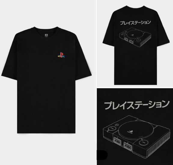 PLAYSTATION - Logo &amp; Console - Men T-Shirt (2XL)