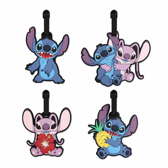 STITCH &amp; ANGEL - Luggage Tag Set - 4 Pc.