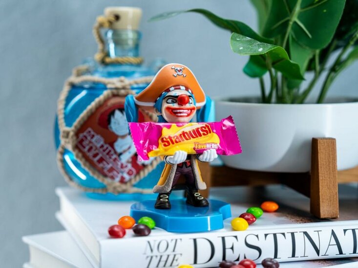 ONE PIECE NETFLIX - Buggy - &#039;Holdem&#039; Controller &amp; Phone Support - 11cm