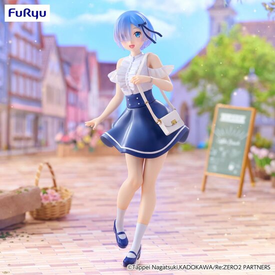 RE ZERO - Rem &quot;Date Plan&quot; - Statue Trio-Try-It 21cm