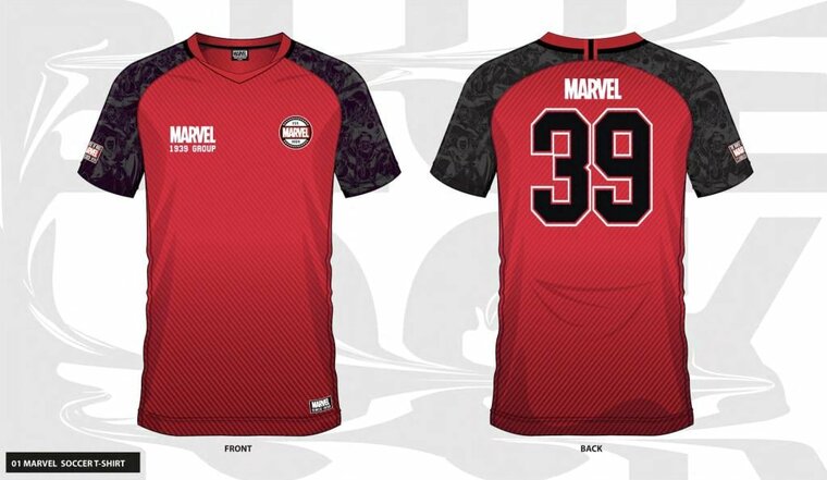 MARVEL - Marvel 1939 Group - Soccer Jersey Men (XL)