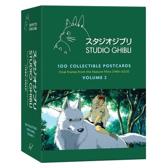 STUDIO GHIBLI - Serie 2 - box of 100 collector&#039;s postcards
