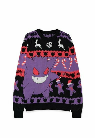 POKEMON - Gengar - Christmas Jumper (S)