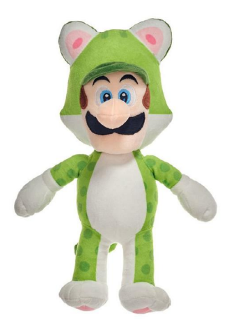 SUPER MARIO 3D LAND - Cat Luigi - Plush 25cm