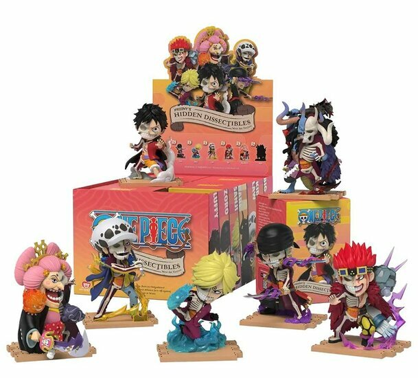ONE PIECE - Wano Arc - Freeny&#039;s Hidden Dissectibles (Display 6 Fig.)