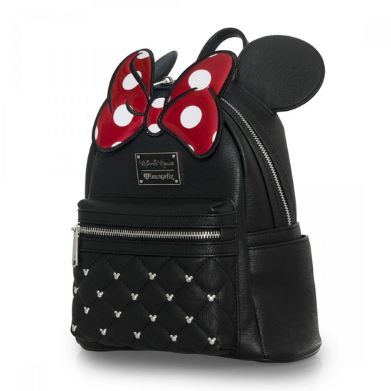 DISNEY - Minnie Bow Mini Backpack &#039;LoungeFly&#039;