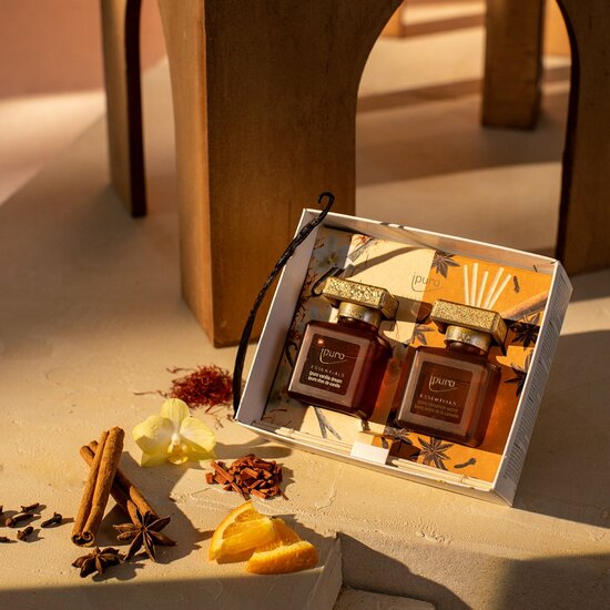 Ipuro Geurdiffuser Cinnamon Kiss/Vanilla Dream 2 x 50ml