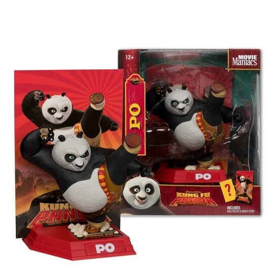KUNG FU PANDA - Po - Statue Movie Maniacs 17cm