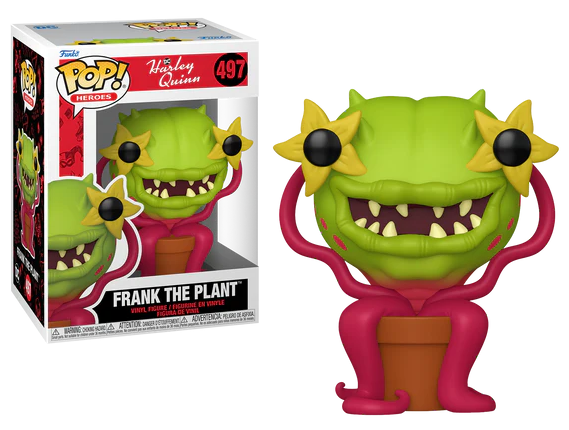 HARLEY QUINN ANIMATED SERIES - POP Heroes N? 497 - Frank the Plant